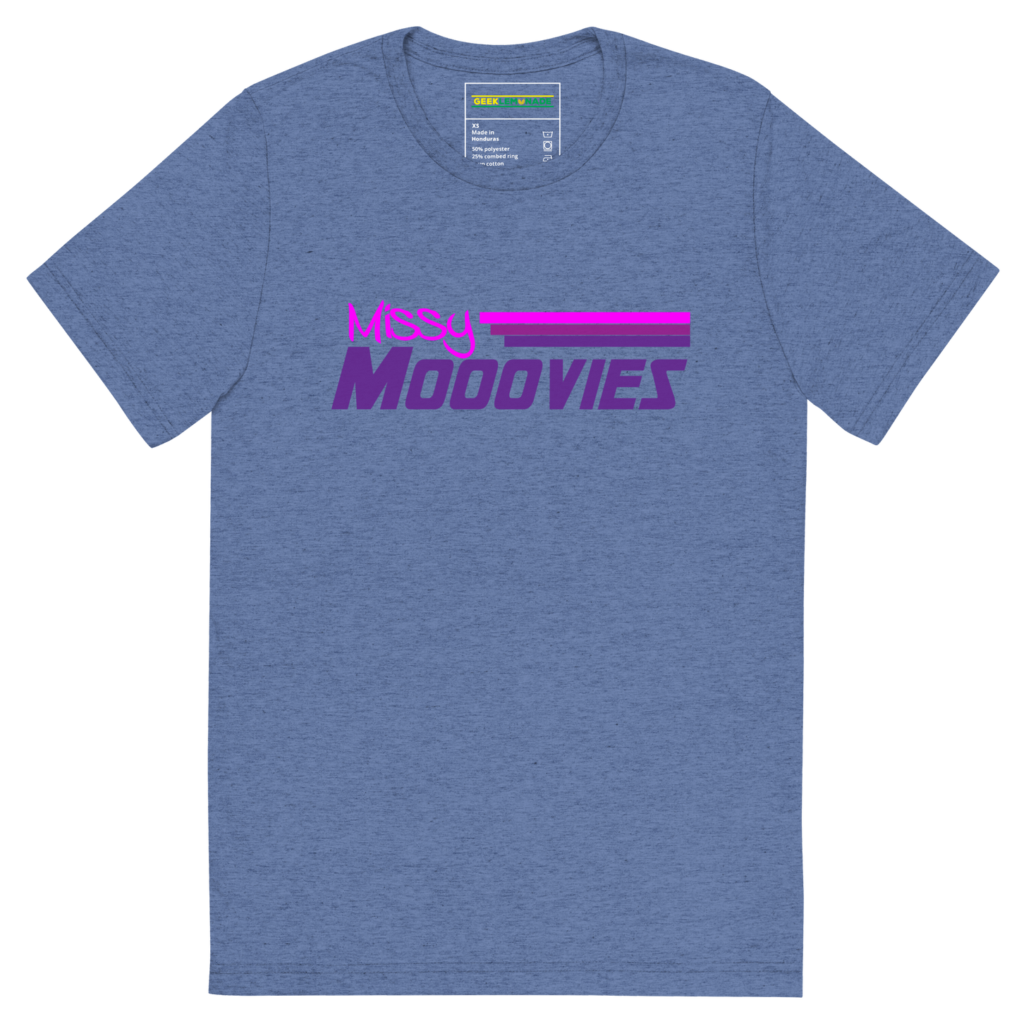 GeekLemonade Missy Moovies Short sleeve t-shirt