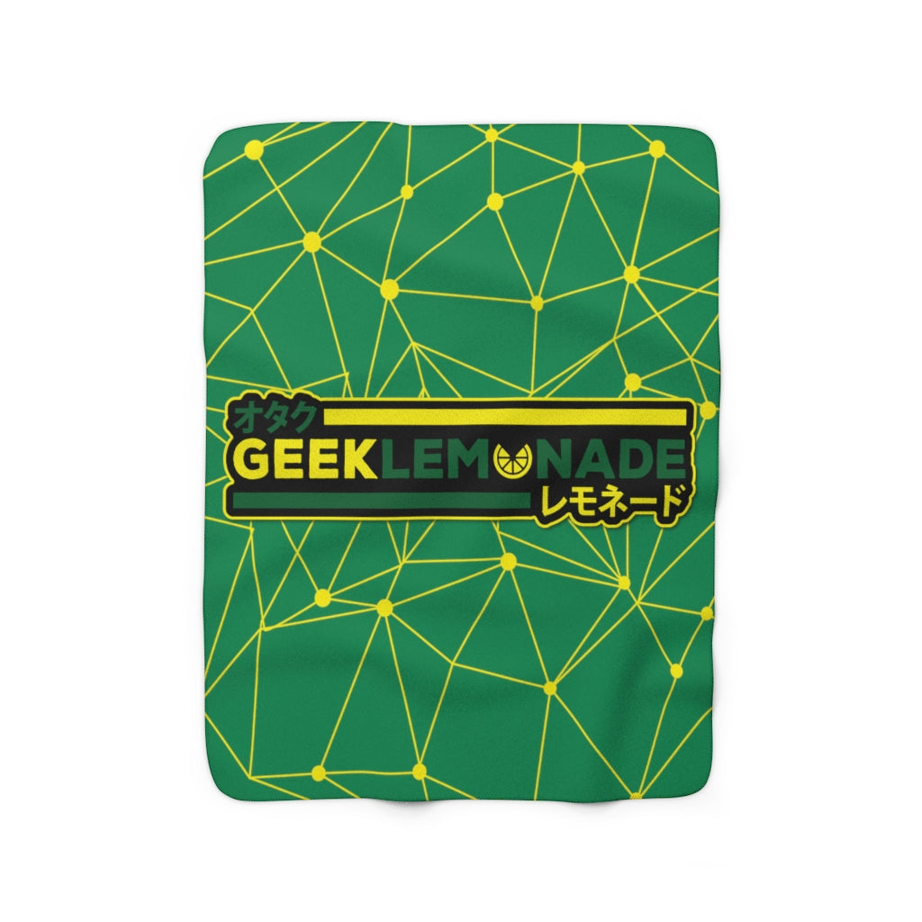 GeekLemonade Sherpa Fleece Blanket