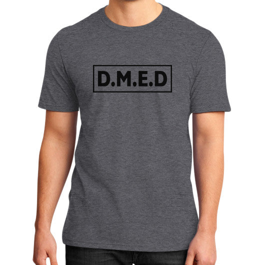 District T-Shirt (on man) Heather charcoal Ar Designed!