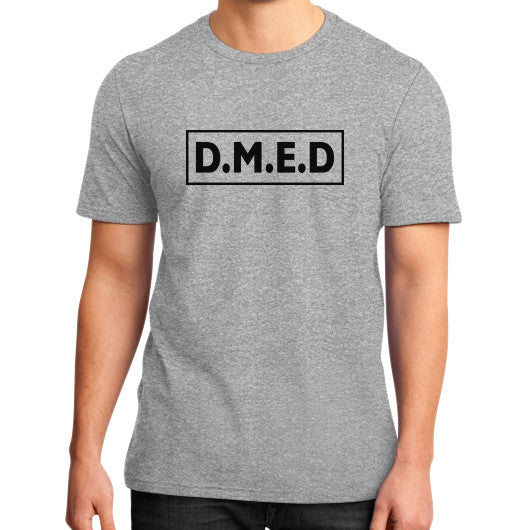 District T-Shirt (on man) Heather grey Ar Designed!