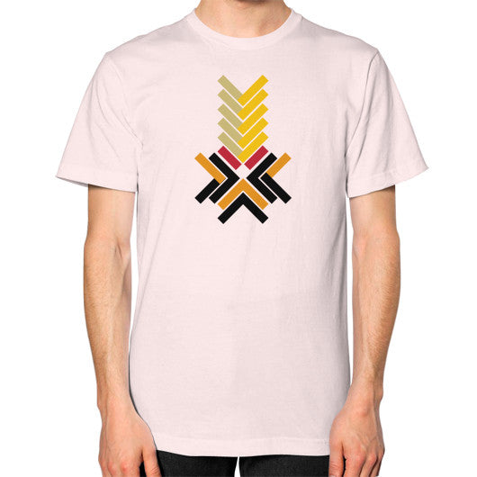 Unisex T-Shirt (on man) Light pink Ar Designed!