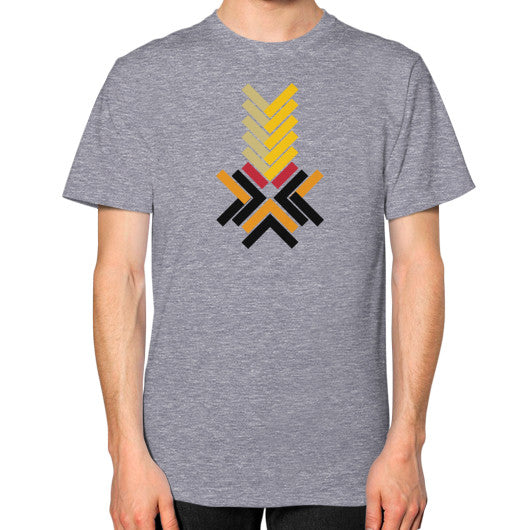 Unisex T-Shirt (on man) Tri-Blend Grey Ar Designed!