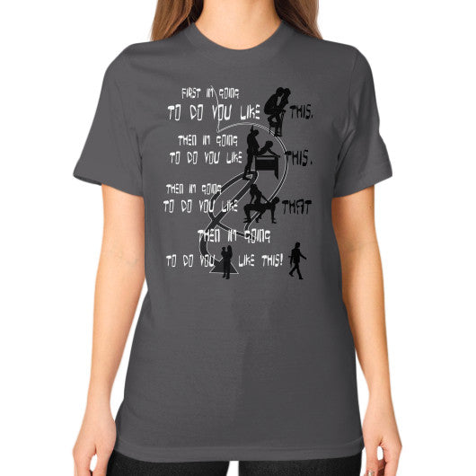 Unisex T-Shirt (on woman) Asphalt Ar Designed!