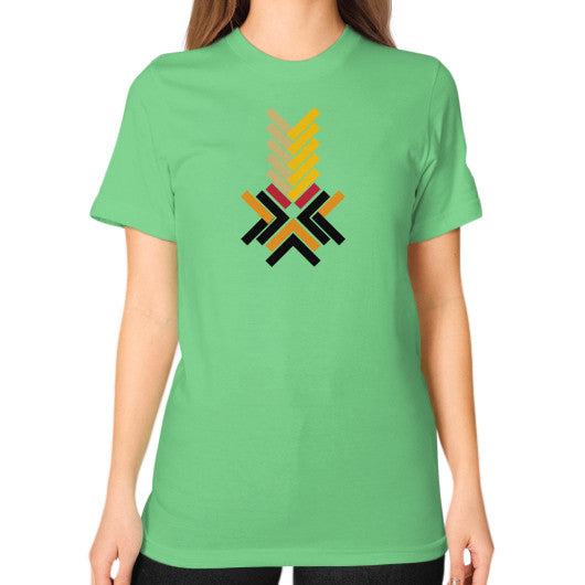 Unisex T-Shirt (on woman) Grass Ar Designed!